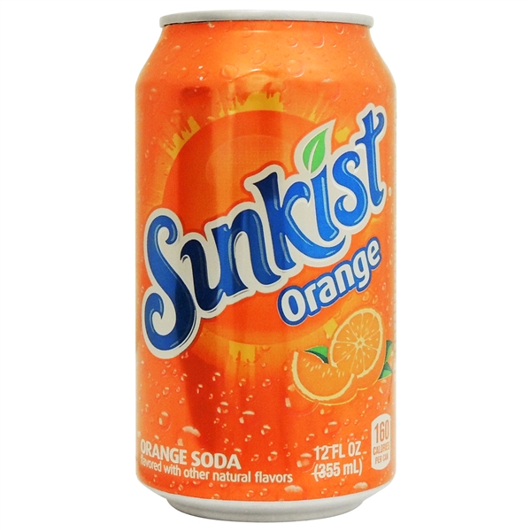 ST22 Sunkist Orange Soda Stash Can Wholesale